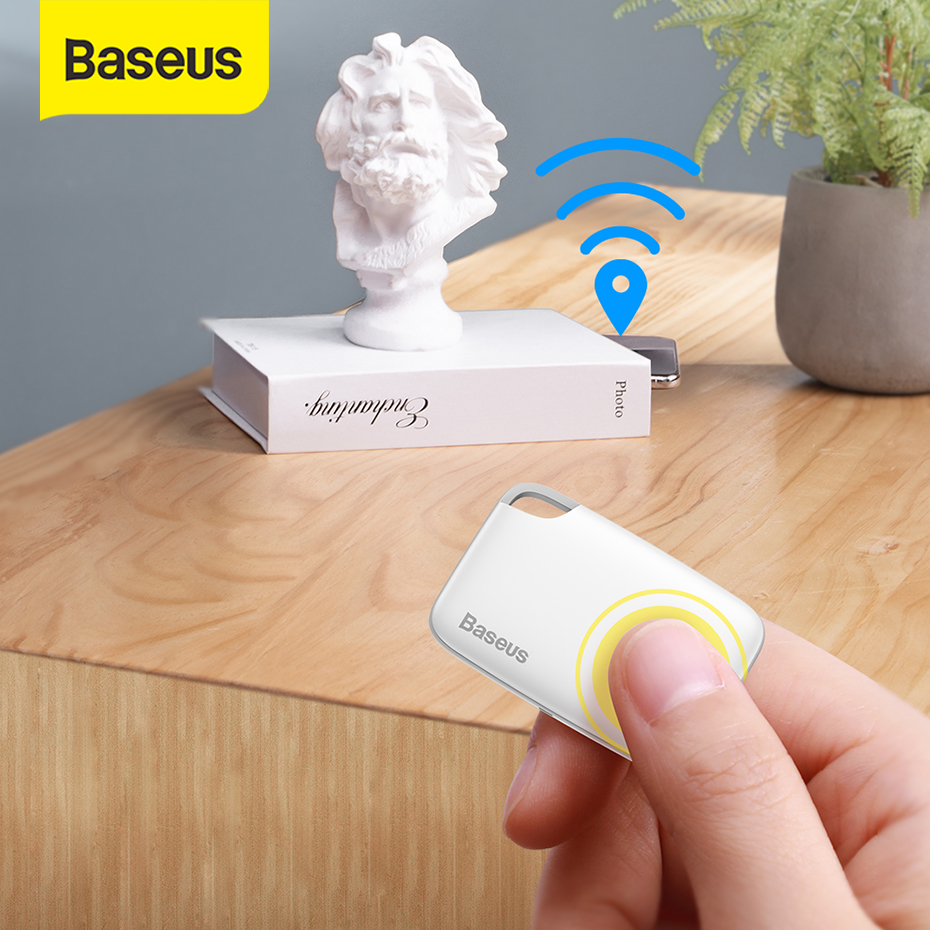 Trình theo dõi thông minh Chống mất Baseus T2 Pro Wireless Smart Alarm Tracker Mini Anti-Lost Track Device Key Finder Child Bag Wallet Finder APP Anti Lost Alarm Tag