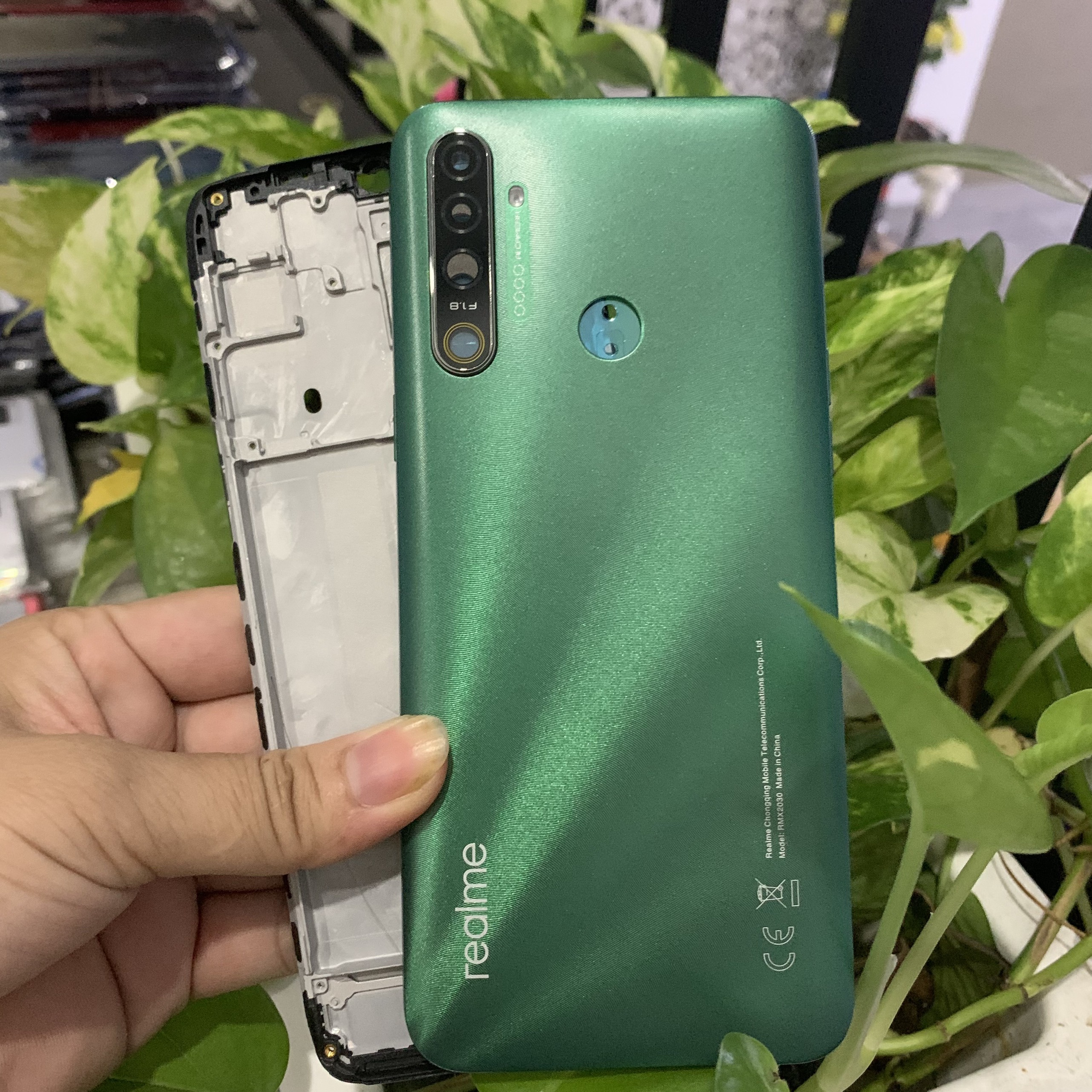 Bộ vỏ sườn realme 5i hàng cao cấp