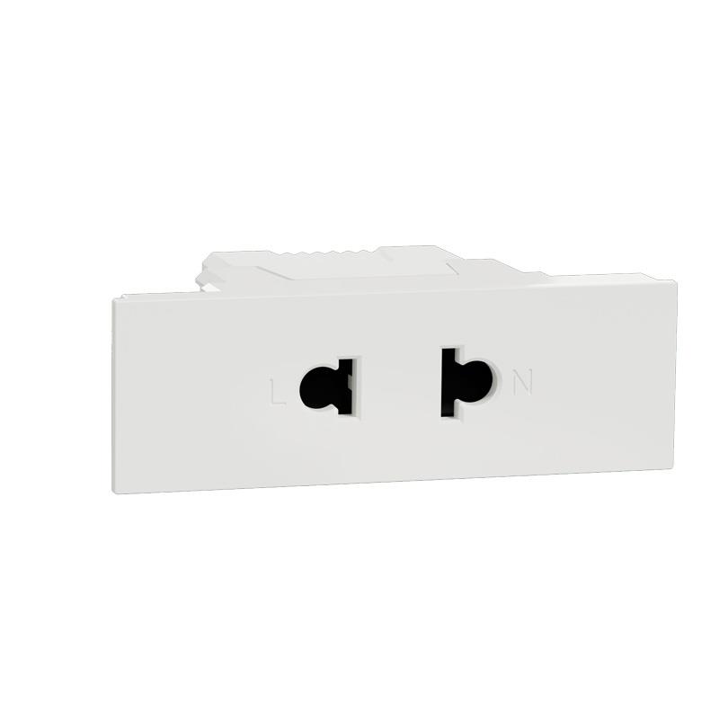 Ổ cắm đơn 2 chấu 16a size s avataron a m3t426us we