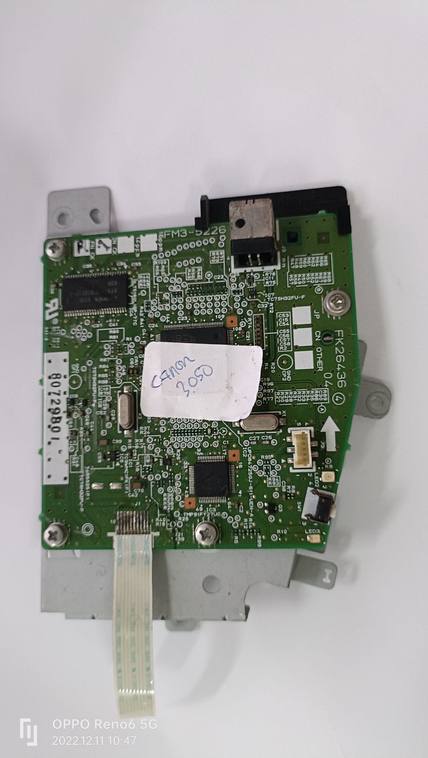Canon LBP 3050 Formater card in tháo máy