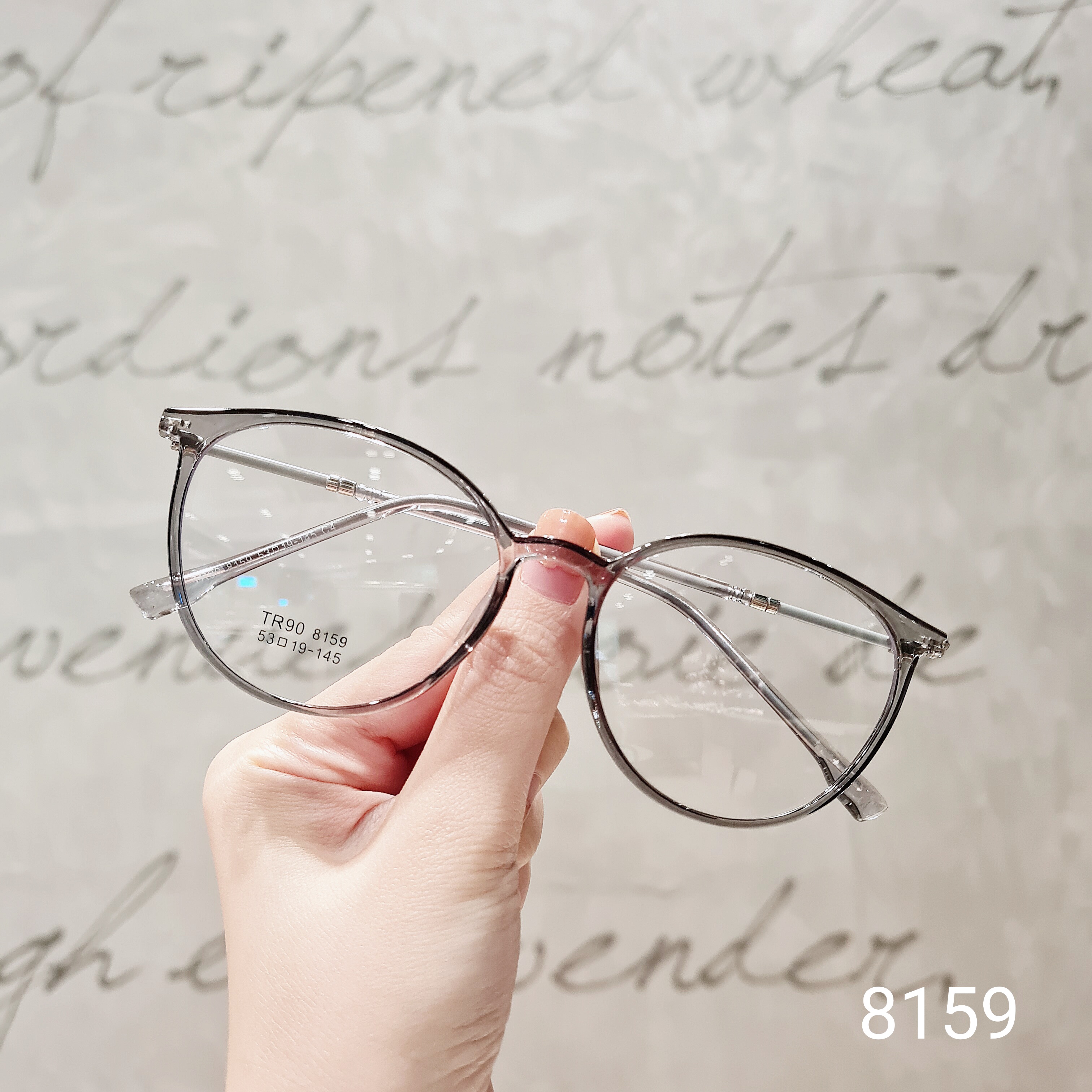 Gọng Kính Cận 8159-Gọng Kính Mắt Tròn- Gọng Kính Cận Đẹp-Gọng Kính Cận Unisex-Gọng Kính Thời Trang-Lily Eyewear