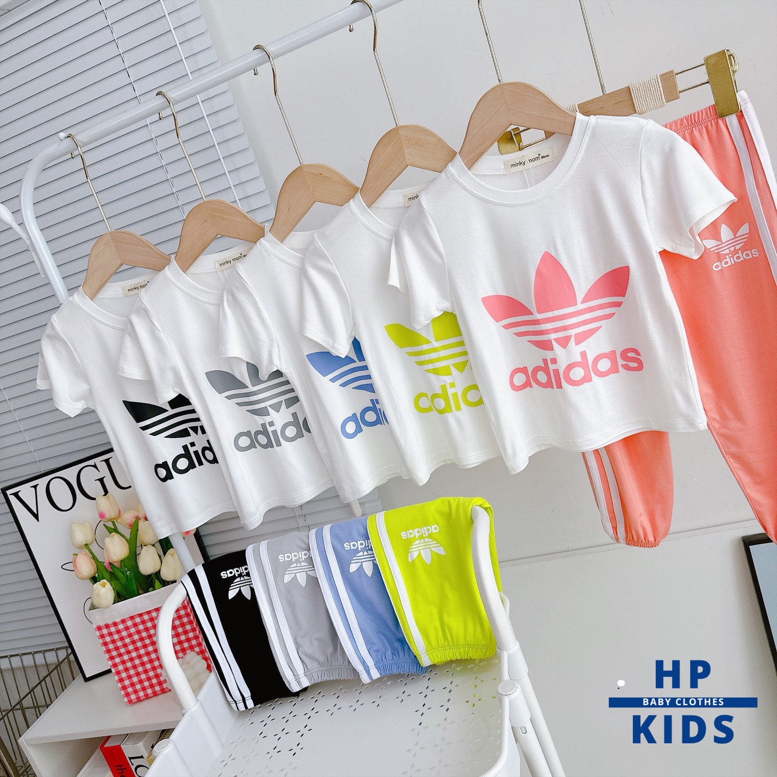 bộ Tay Ngắn, Quần Dài THUN LẠNH MINKY MOM mềm mịn Cho Bé trai / bé gái từ 10-26kgkg