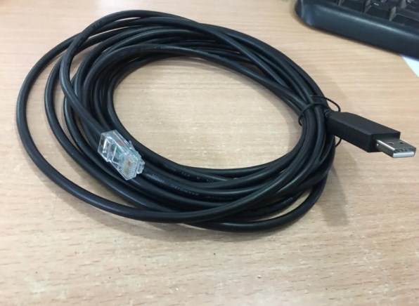 Cáp Máy Quét Mã Vạch Zebra Motorola Symbol ZEBRA CBA-R01-S07PA USB to RJ50 10Pin Black Length 5M