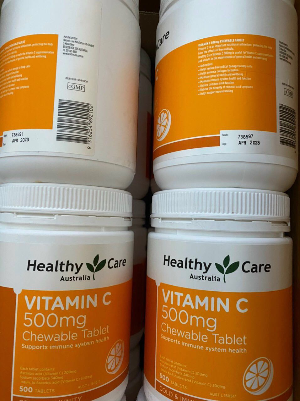 Healthy Care Vitamin C 500mg