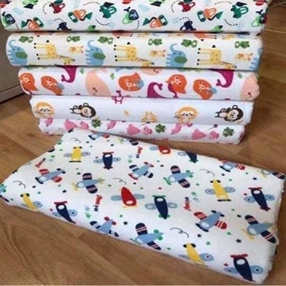 Gối cao su cho bé size nhỡ trẻ trên 3 tuổi HÀNG LOẠI ĐẸP giao màu họa tiết ngẫu nhiên - Bé gái