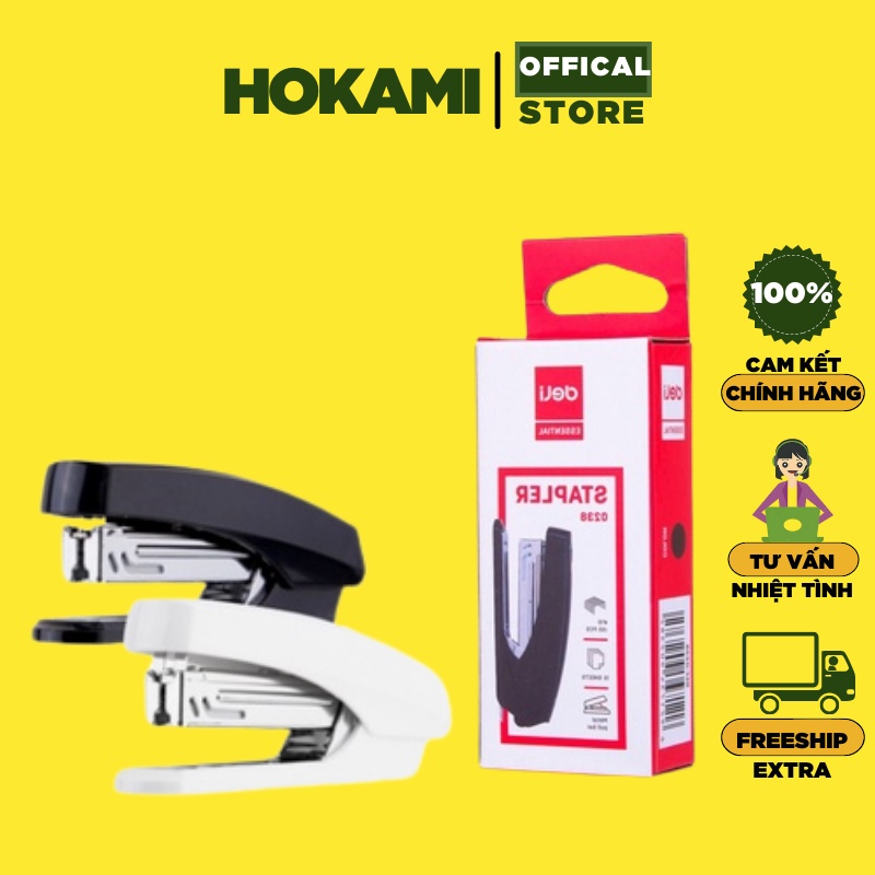 Dập ghim mini deli đạn ghim #10 – ghim bấm 15 tờ / e0238 - văn phòng phẩm - hokami store