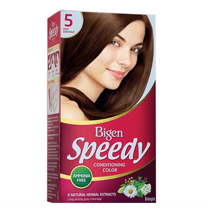 Bigen speedy deep chestnut 05: Màu deep chestnut 05 của Bigen Speedy sẽ làm bạn trở nên ấn tượng và nổi bật, đảm bảo sẽ không khiến bạn thất vọng. Đến với bức ảnh này, bạn sẽ cảm nhận được màu tóc tuyệt đẹp này và được làm mới vẻ đẹp của mình!