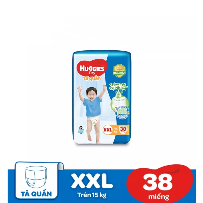 Tã quần huggies xxl38