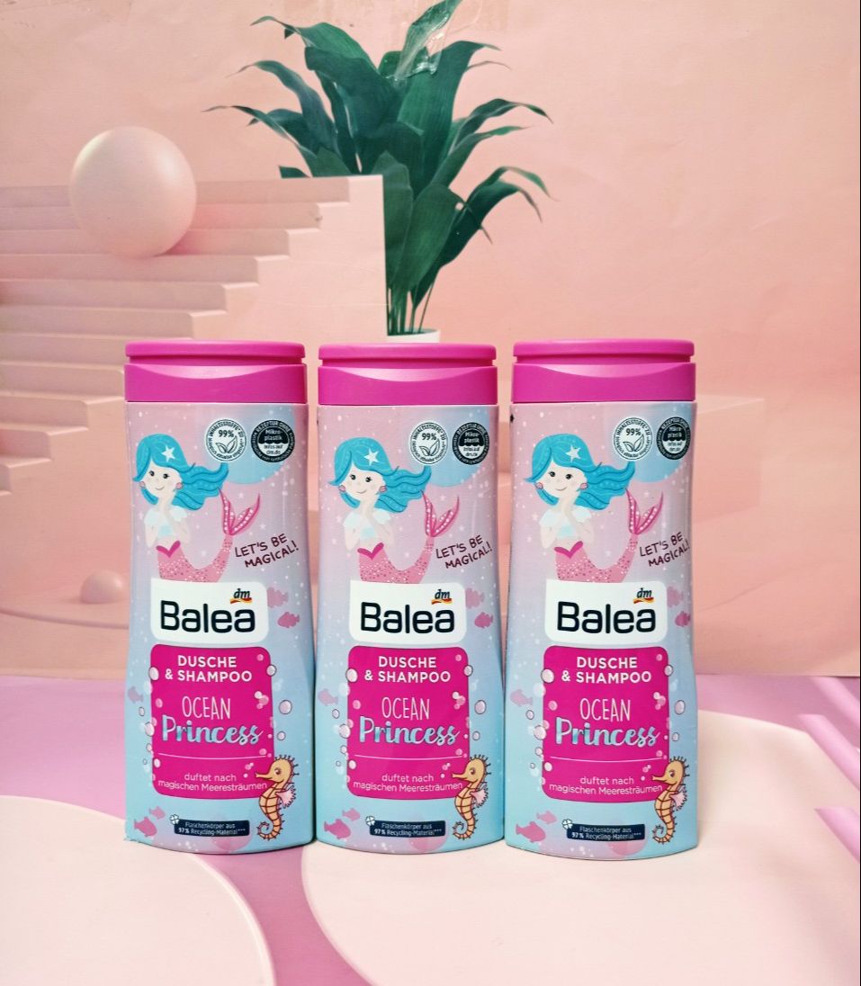 Sữa tắm gội Balea công chúa cho bé gái 300ml - Hàng Đức