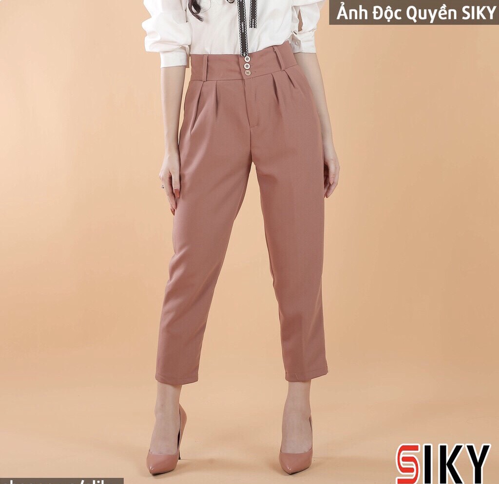 Quần công sở 3 khuy - siky - qbg03k