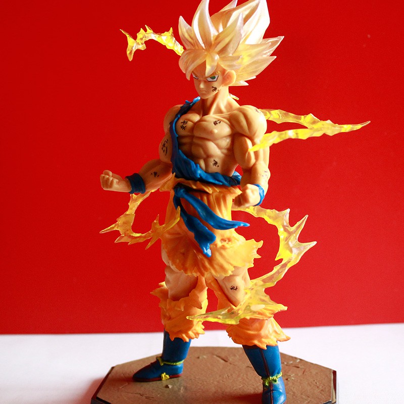 Mô Hình Son Goku Super Saiyan Blue cao 27cm  Mô Hình Dragon Ball hàng  Quảng Châu  Đồ chơi trẻ em