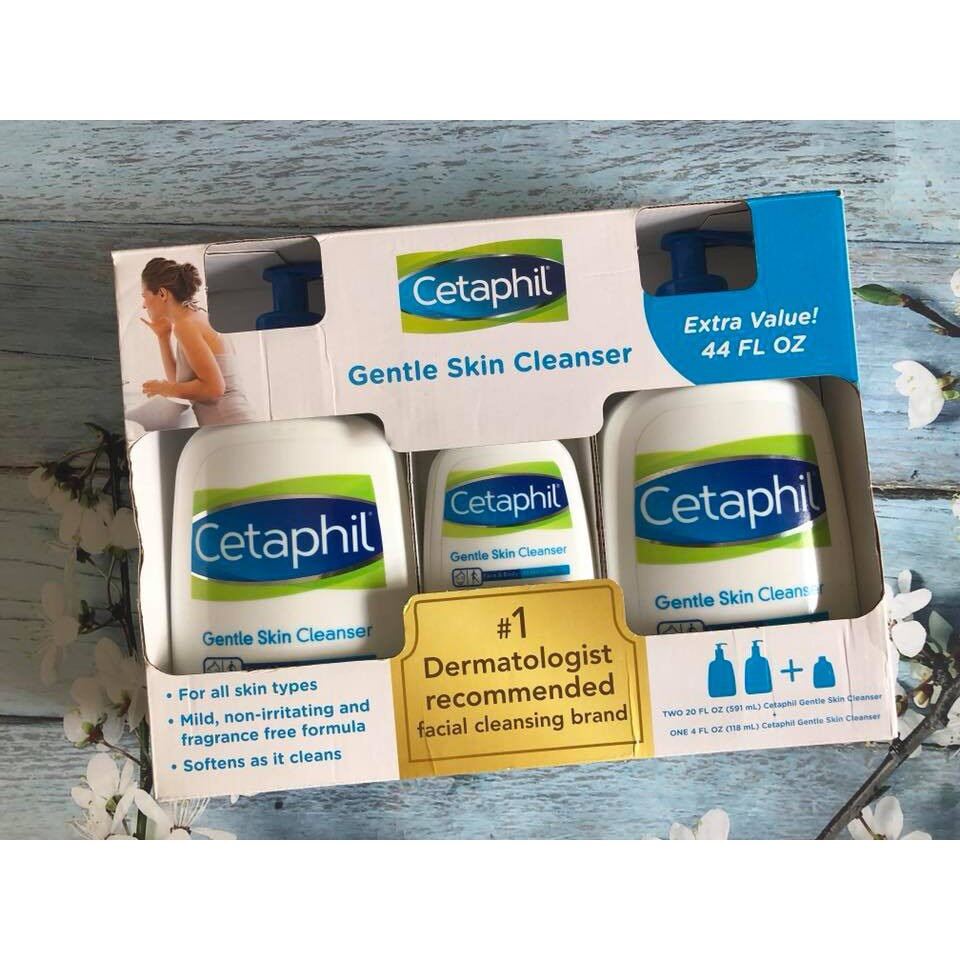 Set 3 chai dưỡng thể cetaphil moisturizing lotion nhập mỹ 🔥✨