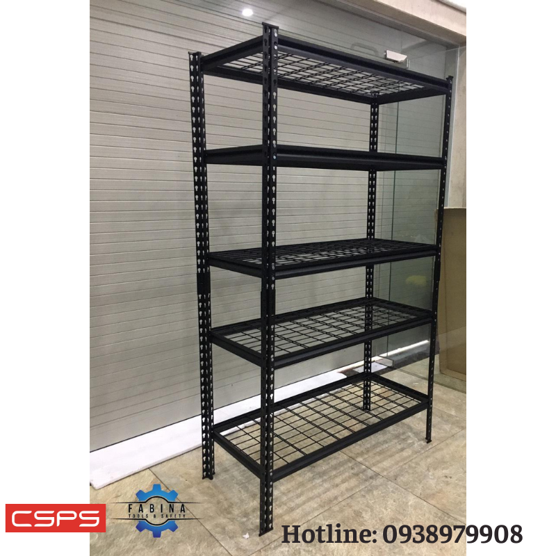 Kệ 5 tầng tấm lưới ngang 091cm csps