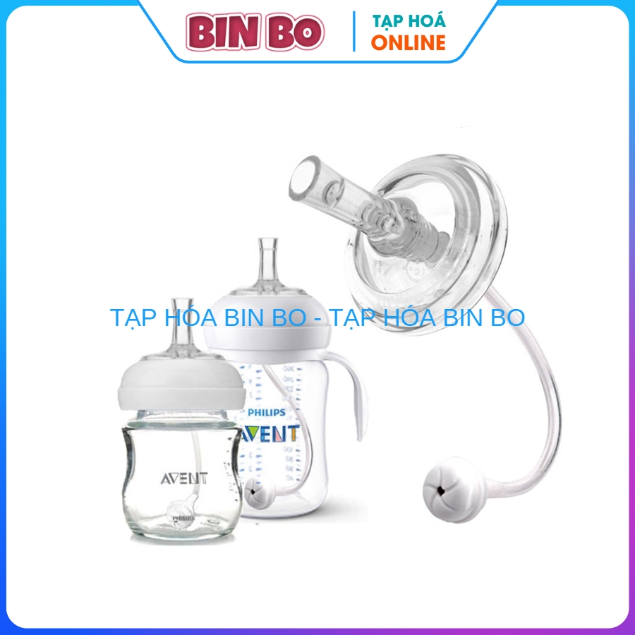 Combo ống tập hút mybaby cho bình sữa Avent và tay cầm cho bình sữa Avent