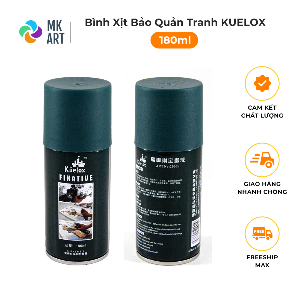 Bình xịt bảo quản tranh KUELOX