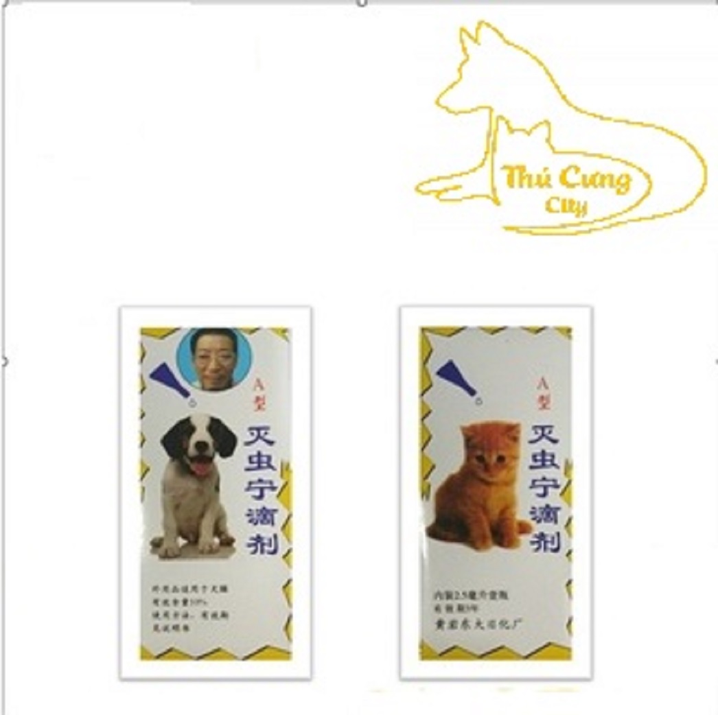 [ Phụ Kiện  ] Thuốc Trị Ve Rận Bọ Chét Nhỏ Gáy Chó Mèo Hiệu Quả mẫu mới