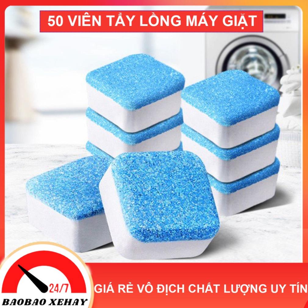 Viên Tẩy Vệ Sinh Lồng Máy Giặt Diệt Khuẩn Và Tẩy Chất Cặn Lồng Máy Giặt Hiệu Quả - HÀNG CÓ SẴN