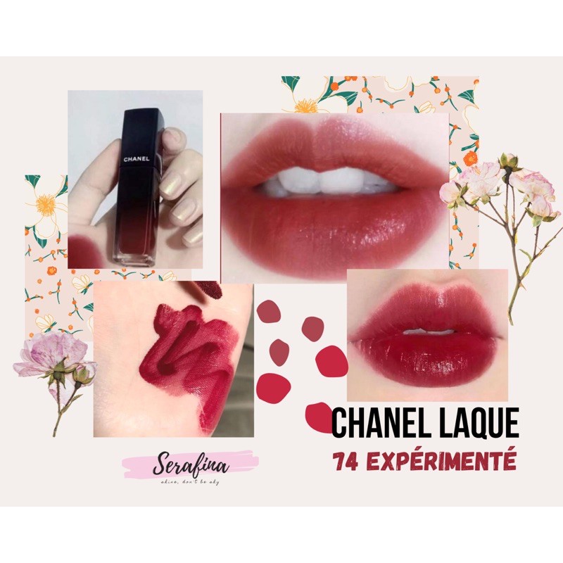 Salas Son   Son Chanel Rouge Allure Laque với kết cấu  Facebook