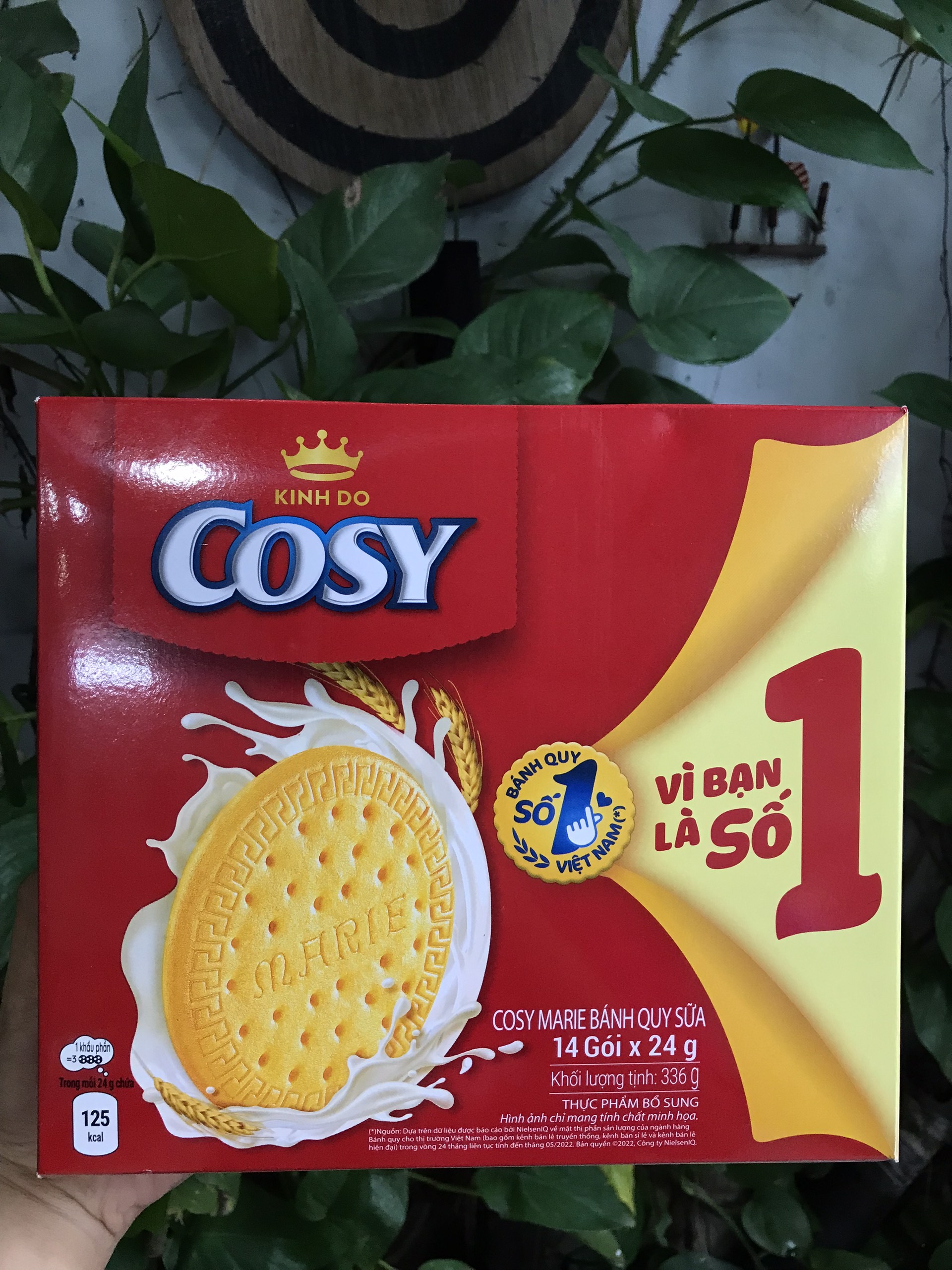 Bánh Quy Sữa Cosy Marie Hộp 336g