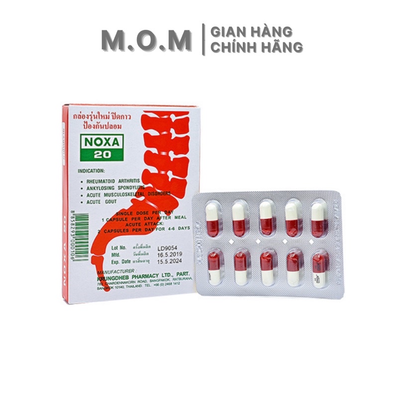 Xương khớp NOXA Thái Lan hộp 10 viên