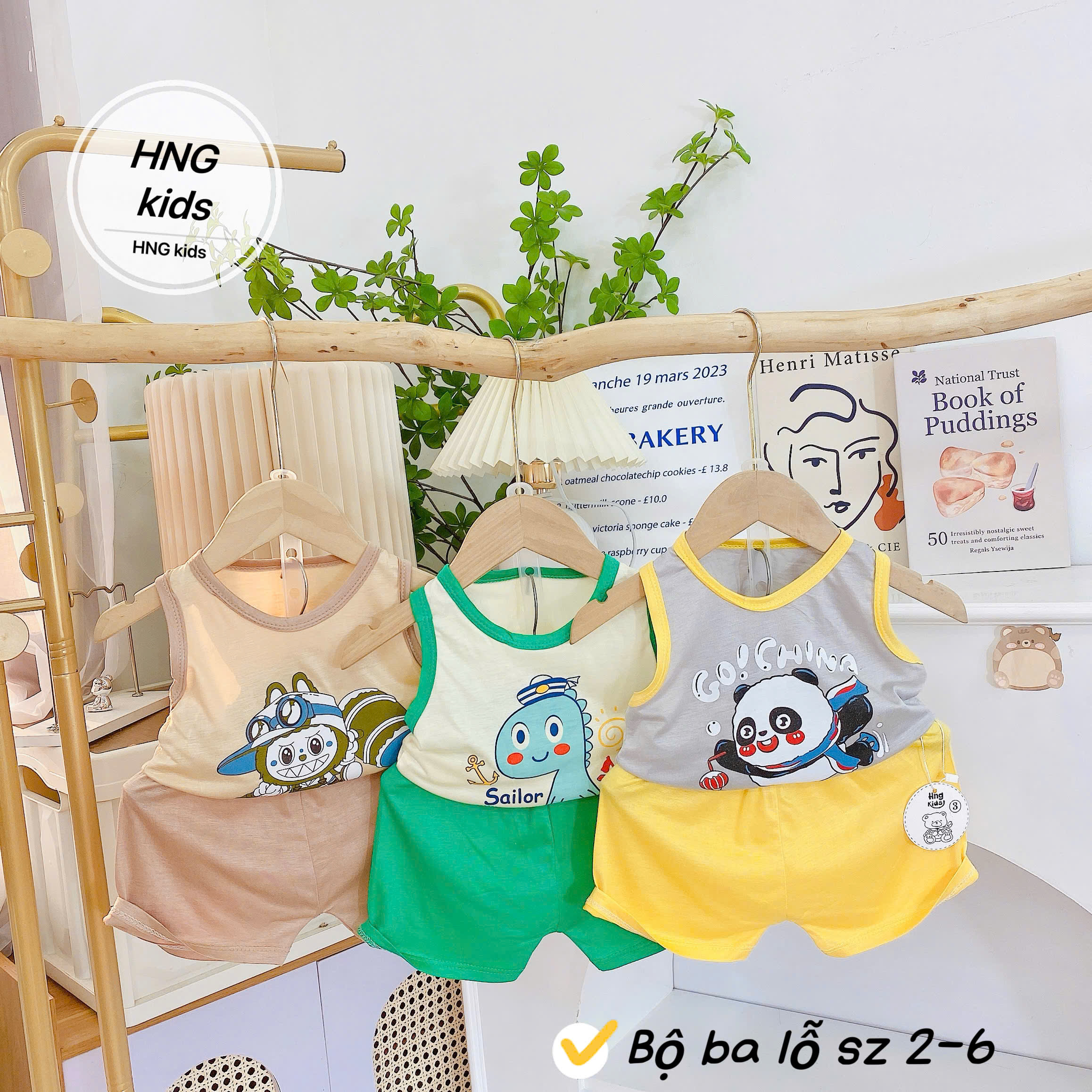 (MUA 5 BỘ TẶNG 1 BỘ) BỘ BA LỖ THUN LẠNH MINKY CHO BÉ TRAI BÉ GÁI DỄ THƯƠNG FROM TỪ KG TỚI 14KG