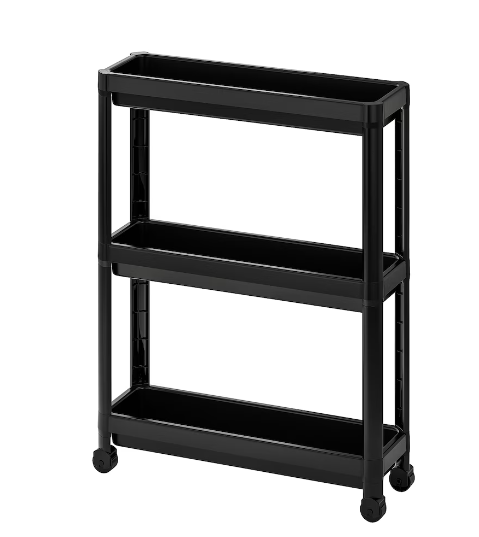 Kệ bánh xe vesken ikea 54x18x71cm