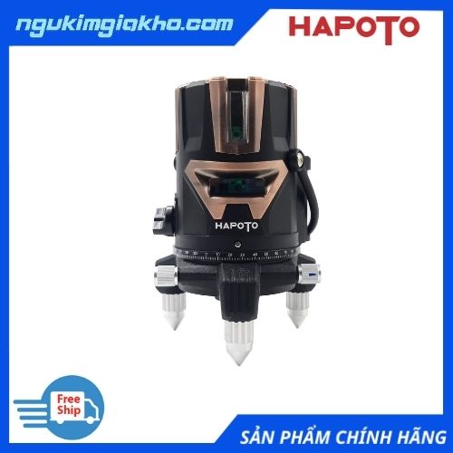 [TIA SIÊU SÁNG] Máy Cân Mực Bắn Cốt Laser HAPOTO - HPT 1688 Tia Xanh, Máy Cân Bằng LASER, Tia Cực Chuẩn, Tặng Kèm Chân LASER, dụng cụ cầm tay giá kho