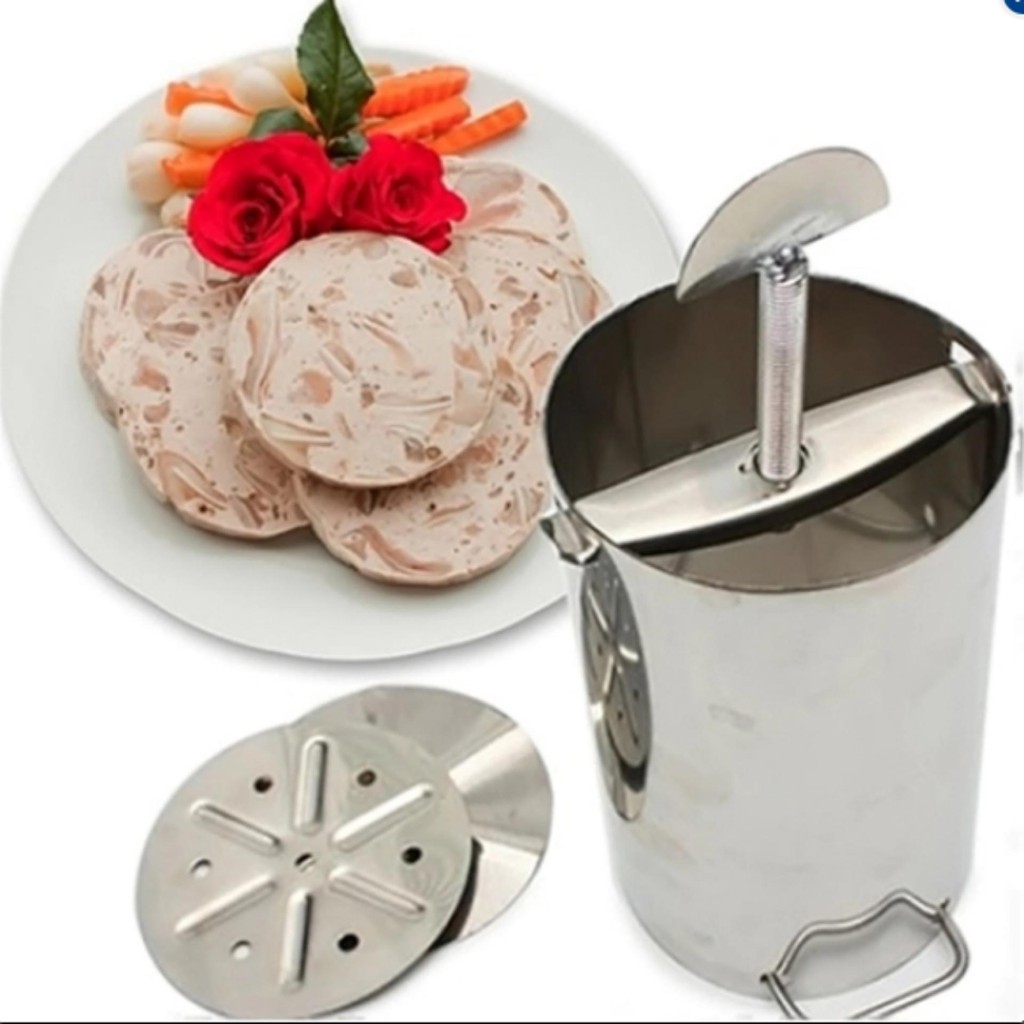 Khuôn làm giò ống giò inox cao cấp loại 1kg