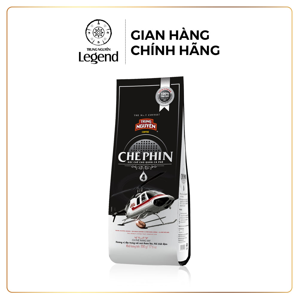 Cà phê rang xay chế phin 4 - 500gr