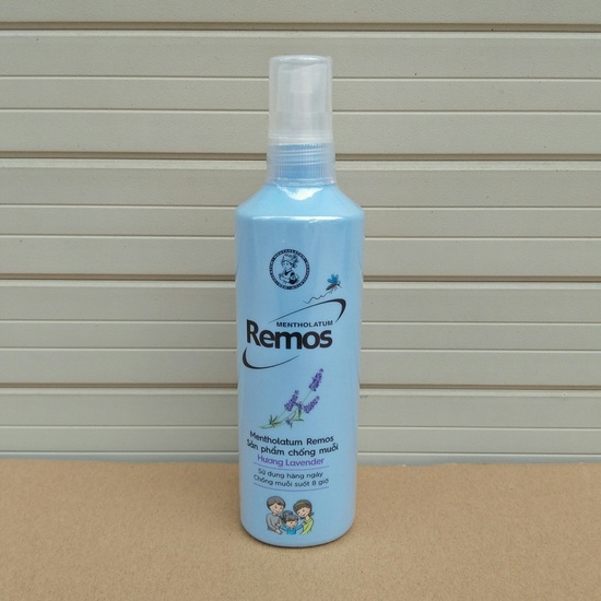 Xịt Chống Muỗi Remos Hương Lavender 150Ml