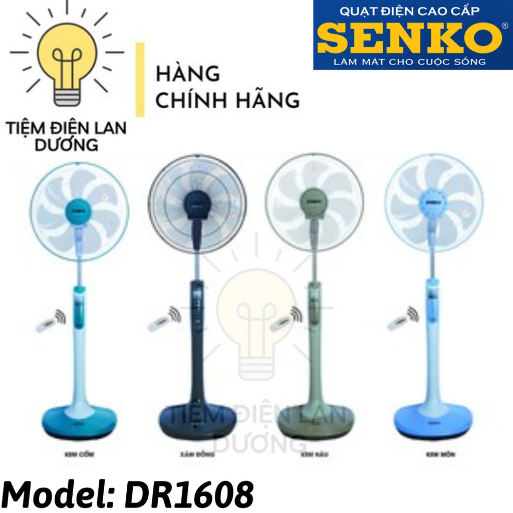 [HCM]Quạt đứng điều khiển từ xa SENKO DR1608