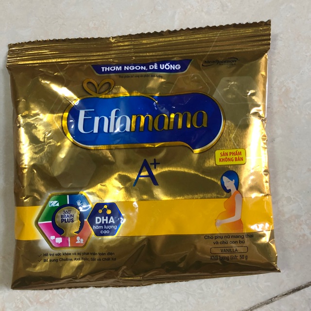 Combo 10 sữa bầu enfamama gói 50gr