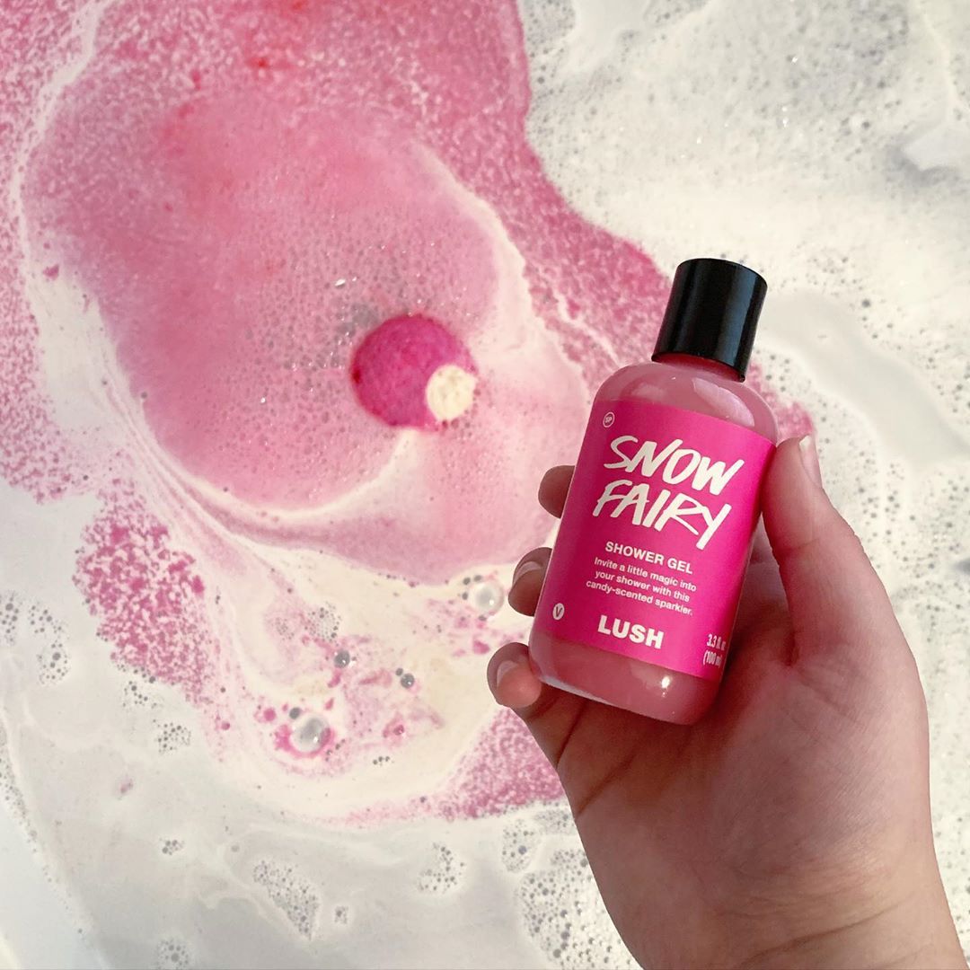 [HCM]Sữa tắm LUSH - Snow Fairy shower gel