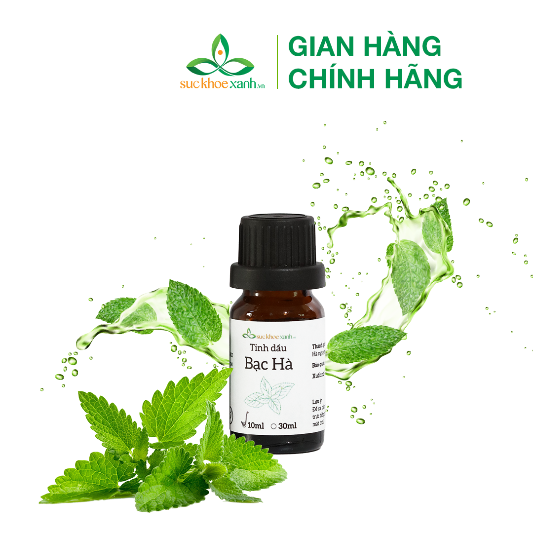 Tinh dầu bạc hà Ấn Độ dung tích 10ml, 30ml, 100ml - Hàng chính hãng