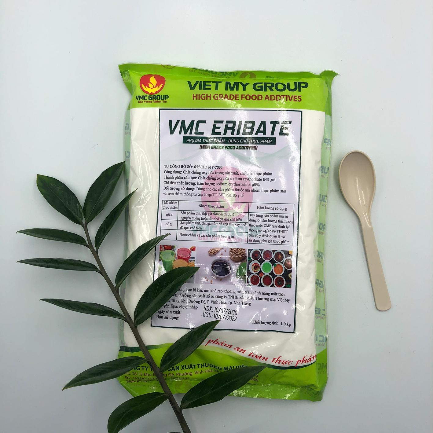 Phụ gia bảo quản, giữ màu, chống mốc, chống lắng - vmc eribate gói 1 kg