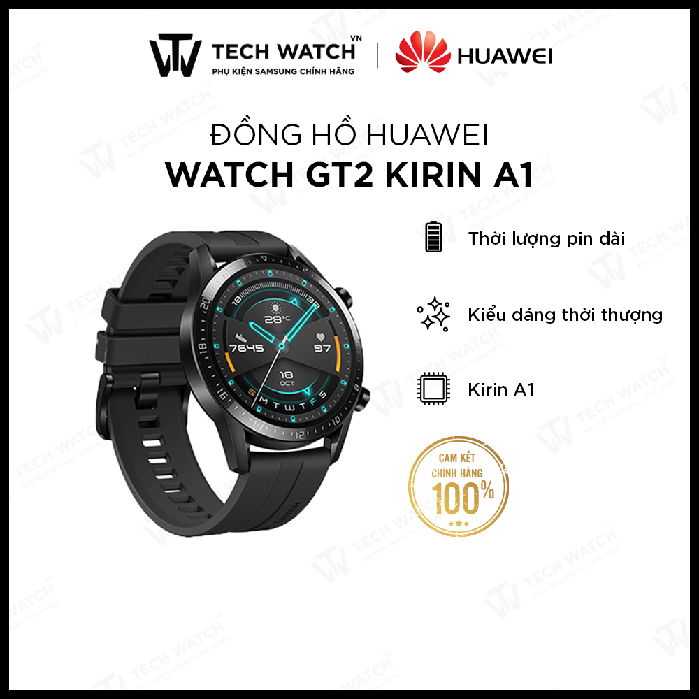 [ Đồng hồ Huawei Watch GT 2 46mm ] Đồng hồ Thông Minh Huawei Watch GT2 / GT1 46mm   - TechWatchVN