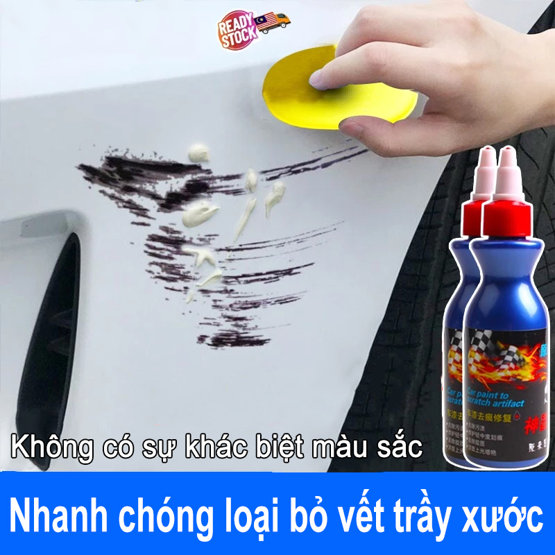 Dung dịch tẩy vết xước - Kem xóa vết xước xe hơi xe máy cao cấp 100ml xe máy máy đánh bóng xe máy bút xoá vết xước ô tô kem đánh bóng xe ô tô đánh bóng xe máy đánh bóng xe ô tô sơn xịt ô tô xước