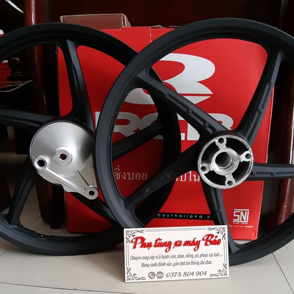 Bánh Mâm 5 cây gắn WAVE RIM kèm má đùm sau như hình hàng 1:1 nha ae