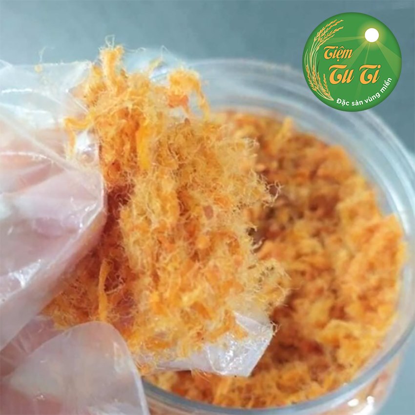 Ruốc tôm hạ long hộp 500g - hàng loại ngon, sạch, chuẩn vị, dậm đà
