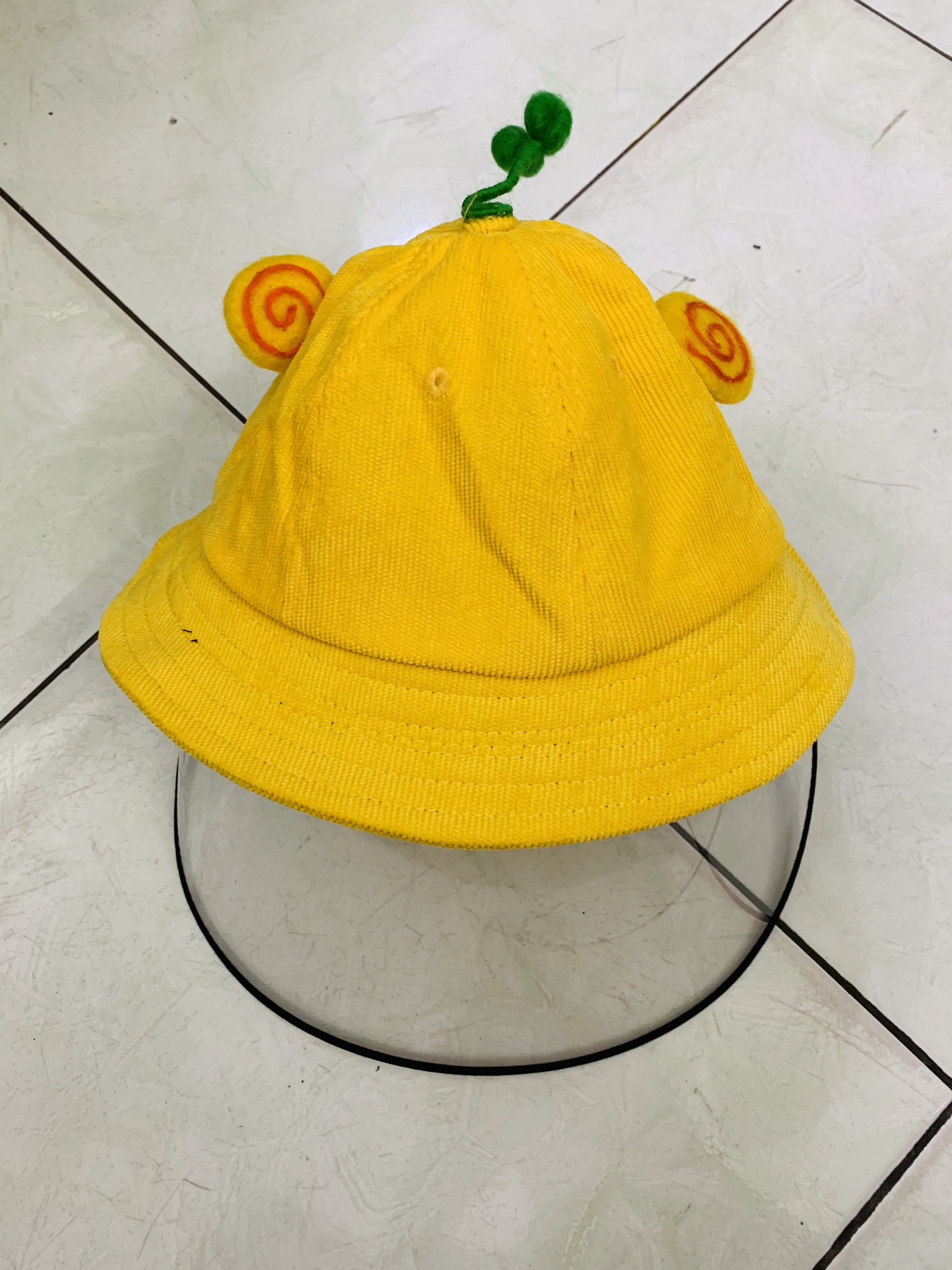 Mũ Mầm Chống Dịch Bucket 3D Mầm Cây hàng siêu hot dành cho các Bé Gái - Vòng Mũ 50cm