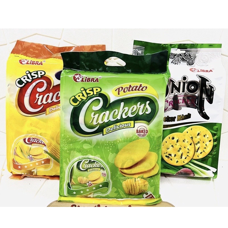 Bánh khoai tây potato crackers túi 230g