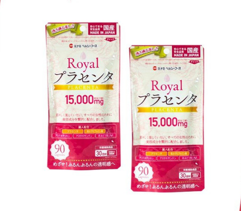 [DATE 08/2023] ]VIÊN UỐNG COLLAGEN ROYAL PLACENTA MINAMI ( 90 VIÊN ) - HÀNG NHẬT NỘI ĐỊA sản sinh collagen điều hòa tiết tố nữ làm đẹp da
