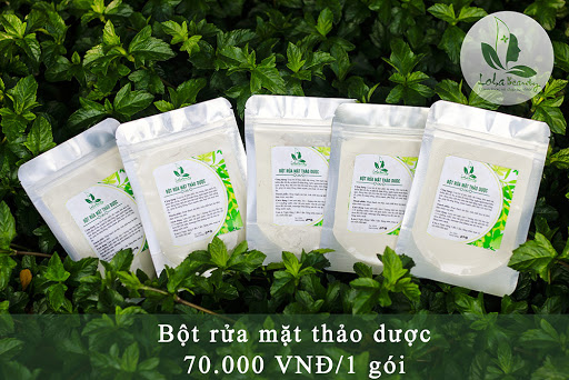 Bột rửa mặt thảo dược - ngừa mụn - sạch da - kiềm dầu -sáng da- 50 gram|Bột rửa mặt,sửa rửa mặt kiềm dầu,sửar rửa mặt cho da nhạy cảm - lienphuong79