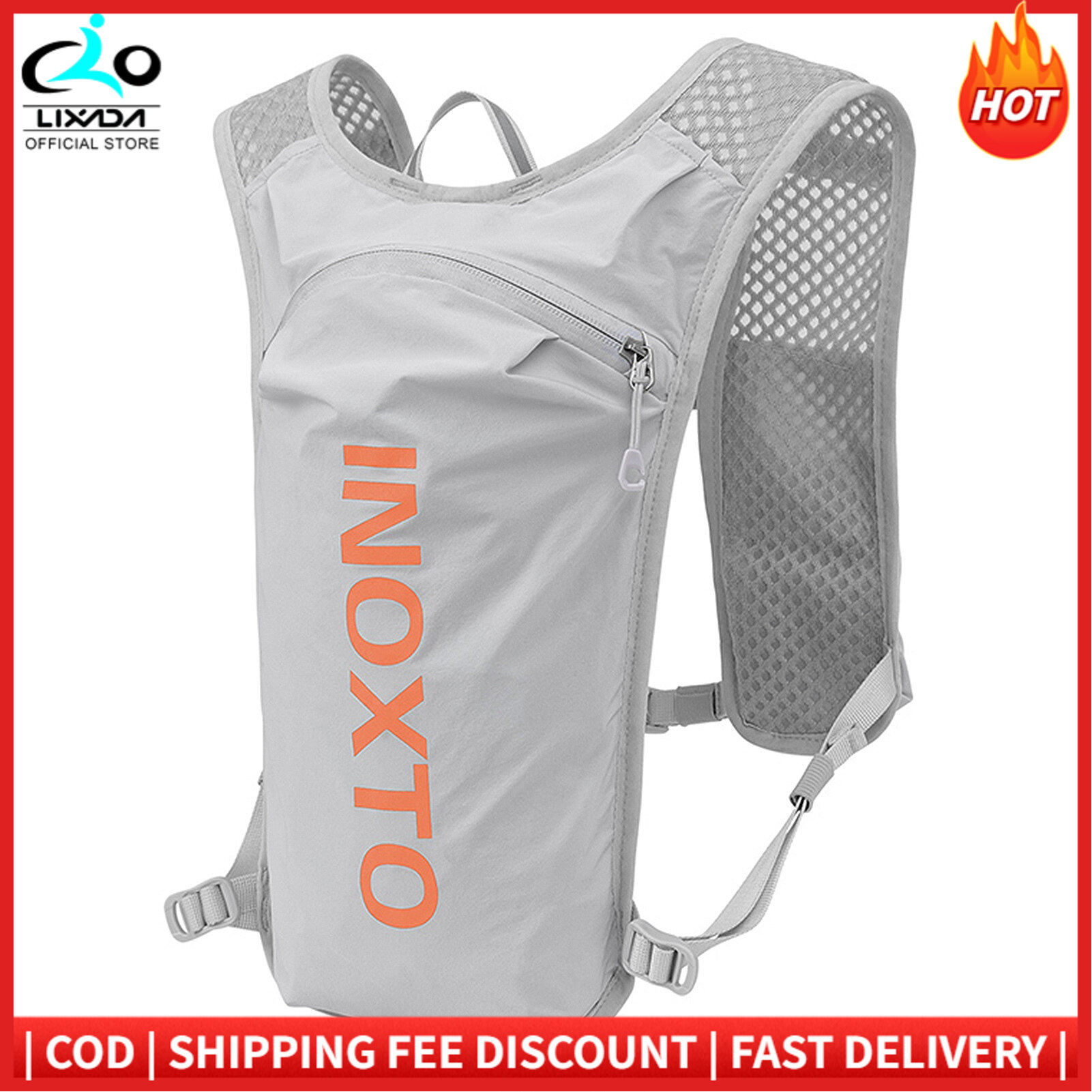 Ba Lô Chạy Bộ Ngoài Trời 5L Ba Lô Đạp Xe Áo Ghi Lê Thể Thao Túi Lái Xe Siêu Nhẹ Ba Lô Thể Thao Chạy Bộ Thoáng Khí Cho Nam Nữ Để Cắm Trại Đi Bộ Đường Dài Tú