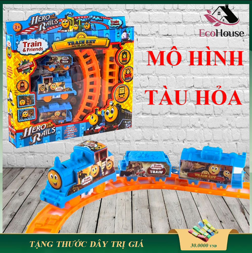 Đồ chơi trẻ em, bộ đồ chơi đoàn tàu cho các bé, đường ray xe lửa, giá rẻ chất lượng