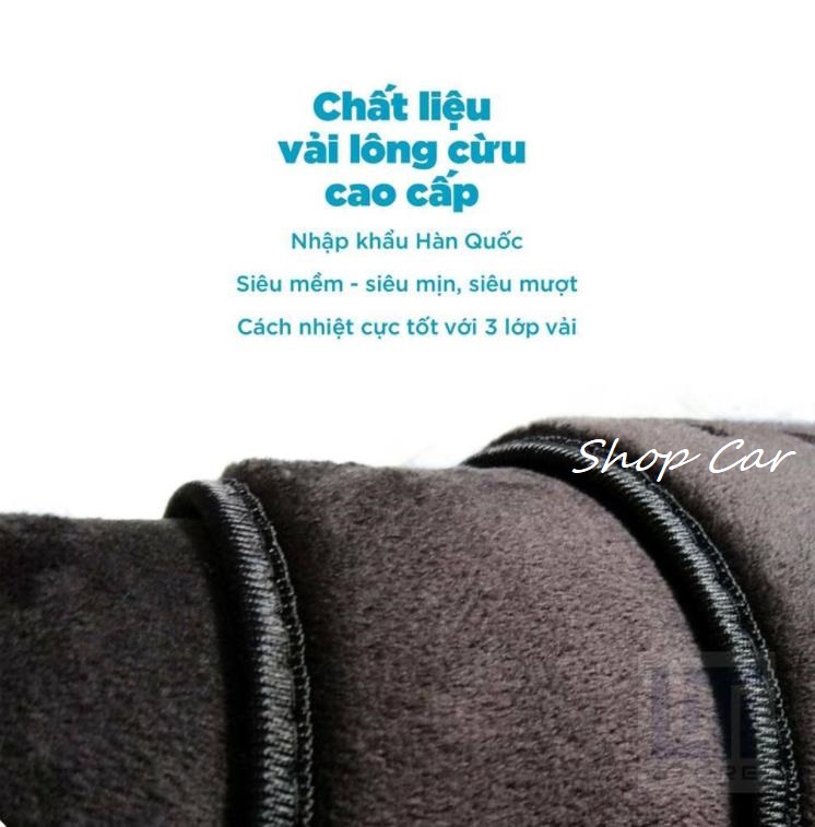 Thảm Taplo Cho Xe Mitsubishi Xpander Bằng Lông Cừu 3 Lớp Hoặc Da Vân Carbon