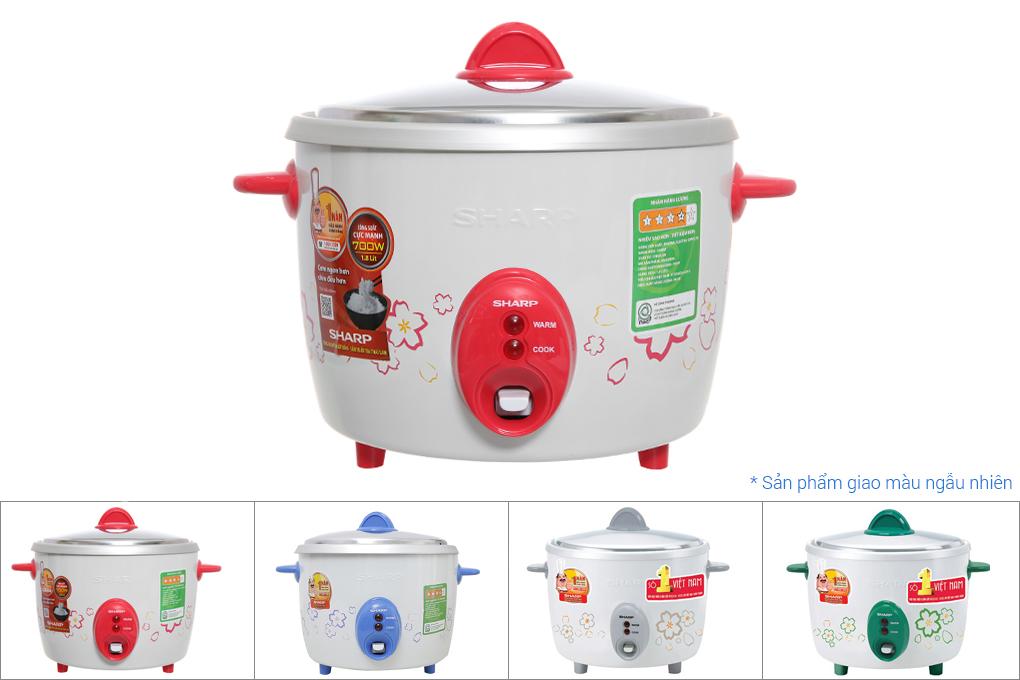 Nồi cơm điện sharp 1.8 lít ksh-d19v