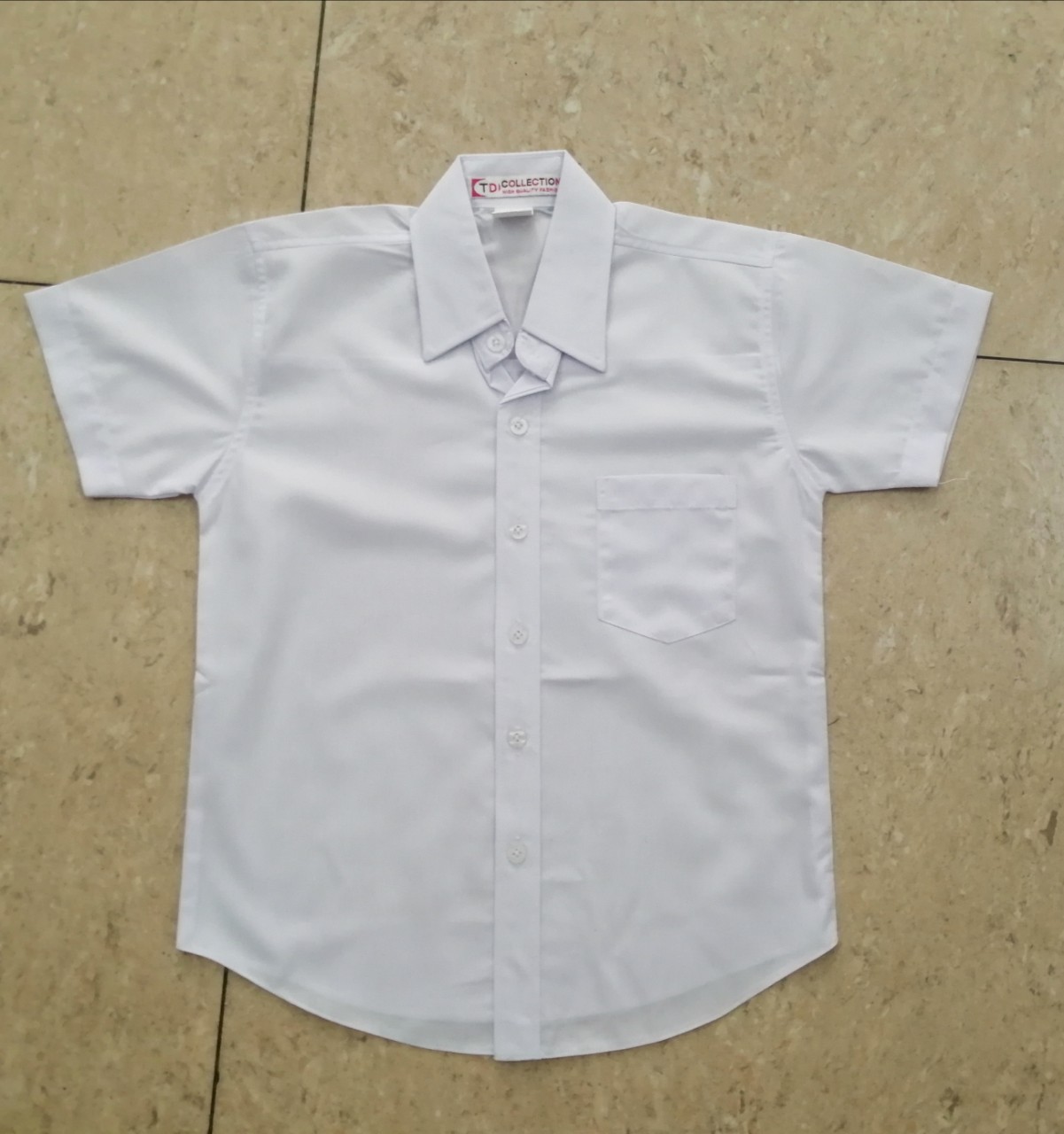 Áo Sơ Mi học sinh bé trai size to