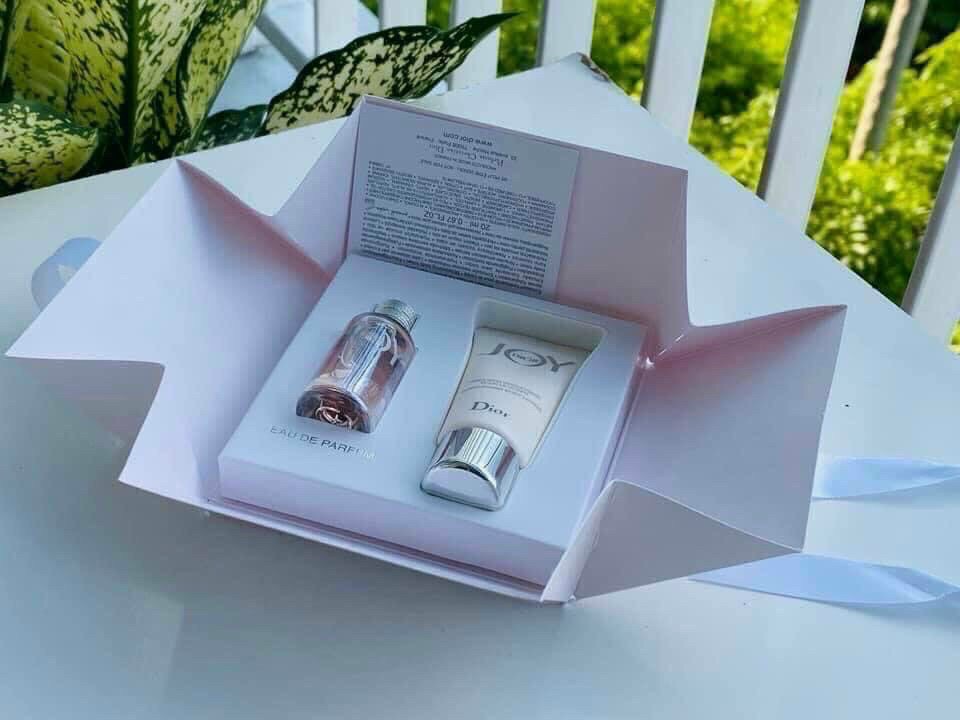 Bộ nước hoa Gift set Nam và Nữ Mini Dior 3pc  Lalacovn