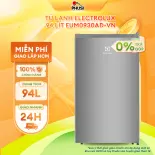 [Trả góp 0% -Giao nhanh HCM] Tủ lạnh mini Electrolux 94 Lít EUM0930AD-VN Mẫu 2022 - Đèn LED chiếu sáng, phù hợp 1 - 2 người